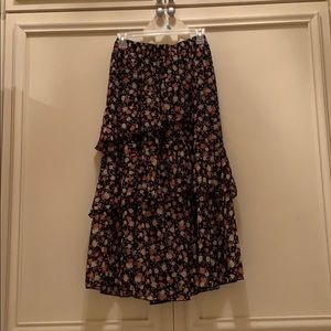 Floral Maxi Skirt